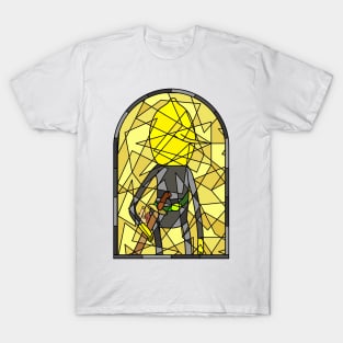 Stained Glass Lemongrab (Lemonblack) T-Shirt